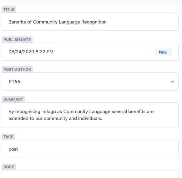 netlifycms meta tags - Blazing fast community site hosted for free - FTAA