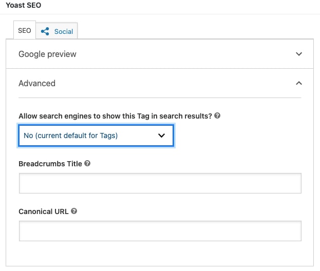 wordpress no index vs canonical - Canonical URLs - What are they? How to add using WordPress Yoast SEO