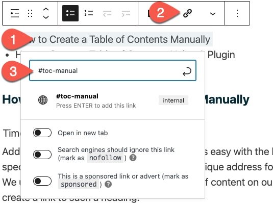 wordpress-adding-link-to-anchor