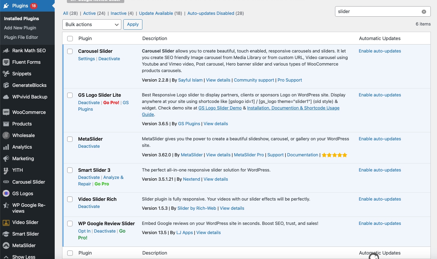 page speed multiple plugins - Website Speed Optimisation Melbourne